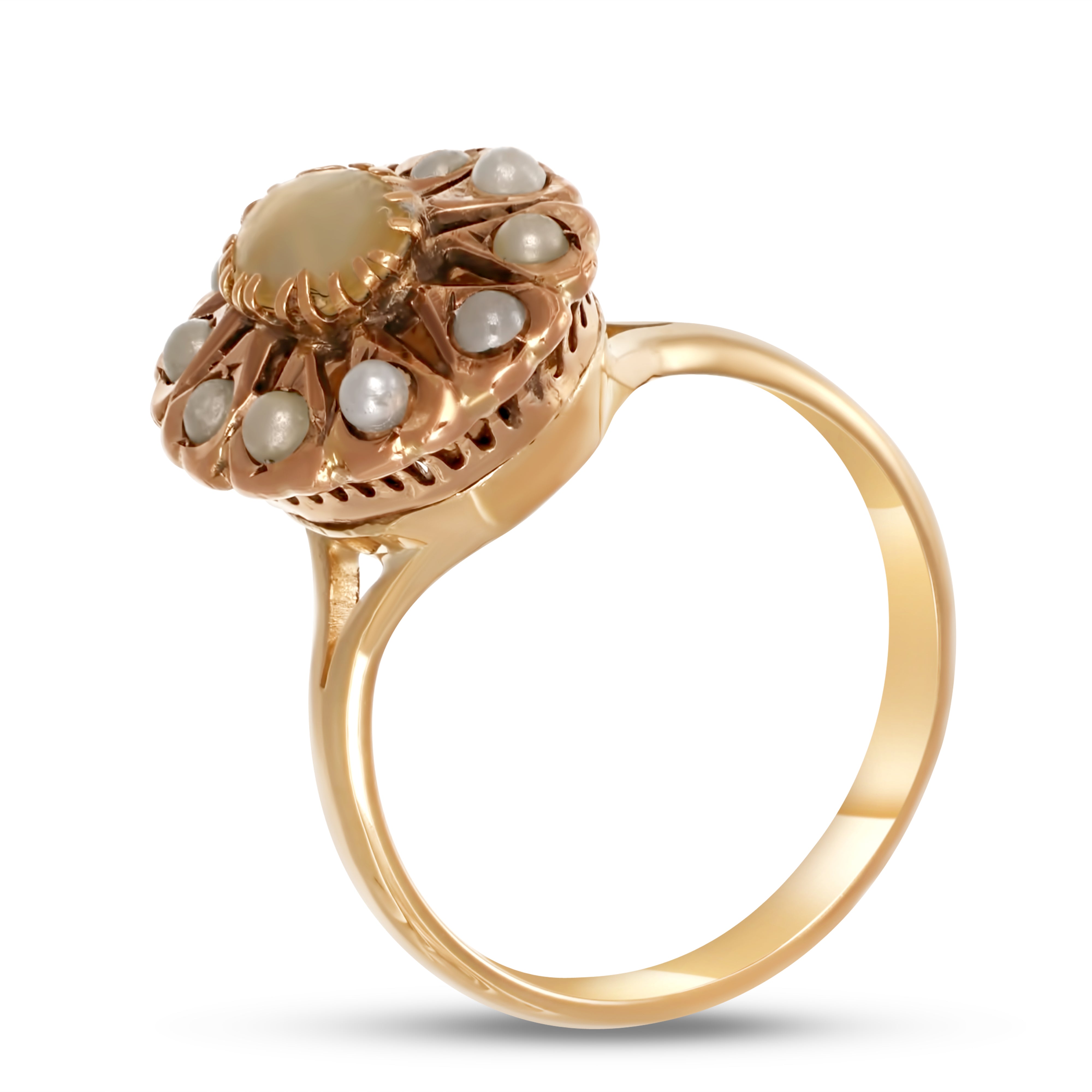 Anello - Perla - 18ct. Gold