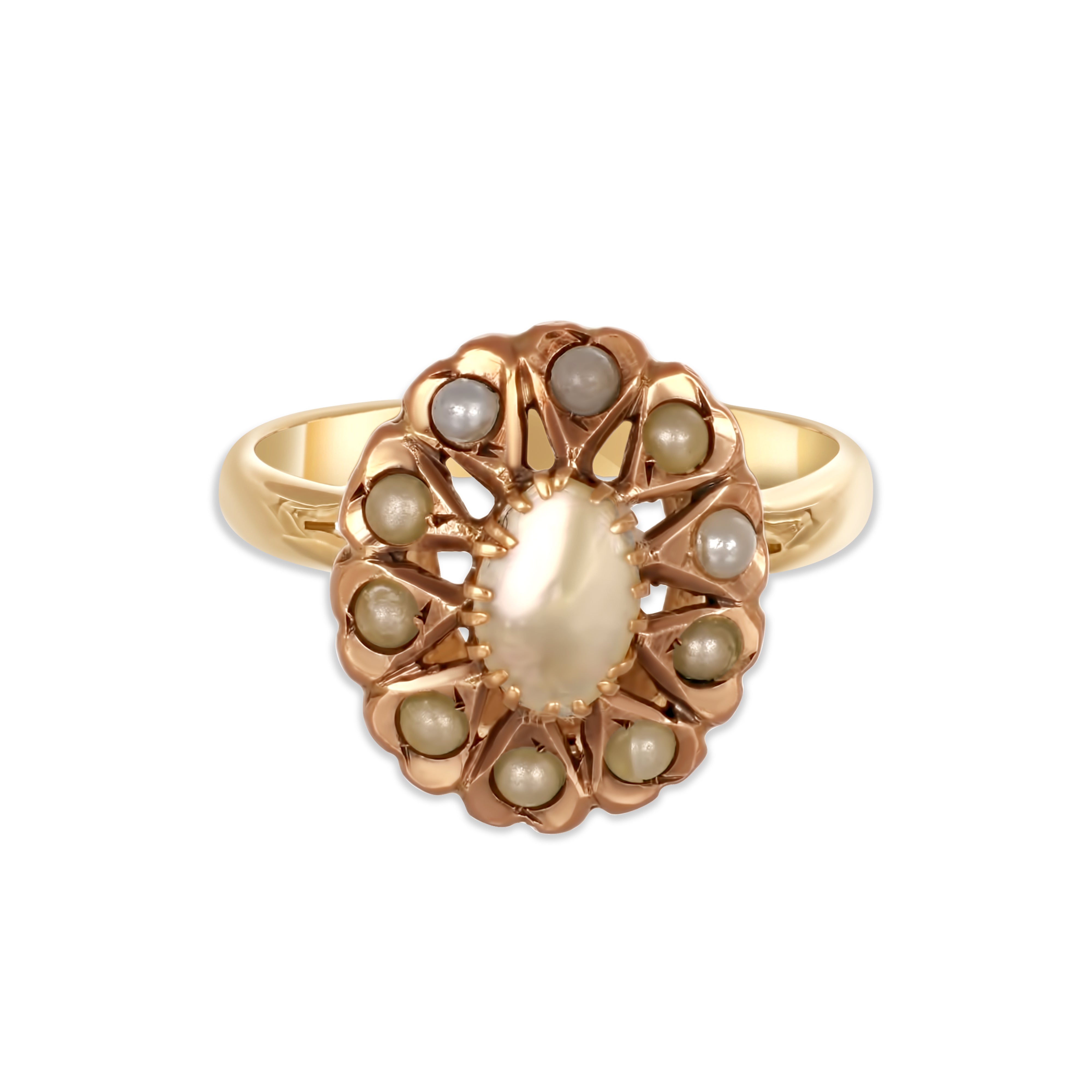 Anello - Perla - 18ct. Gold