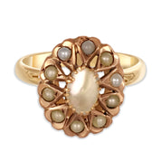 Anello - Perla - 18ct. Gold