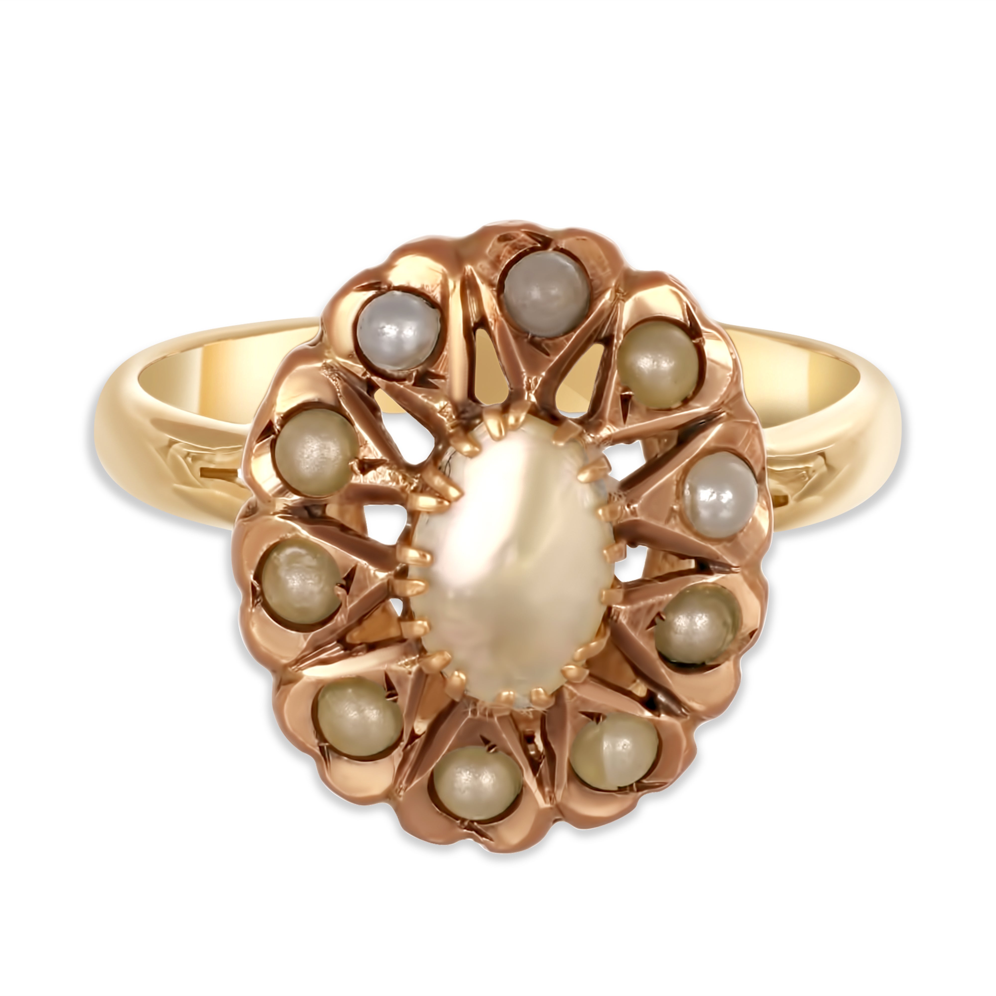 Anello - Perla - 18ct. Gold