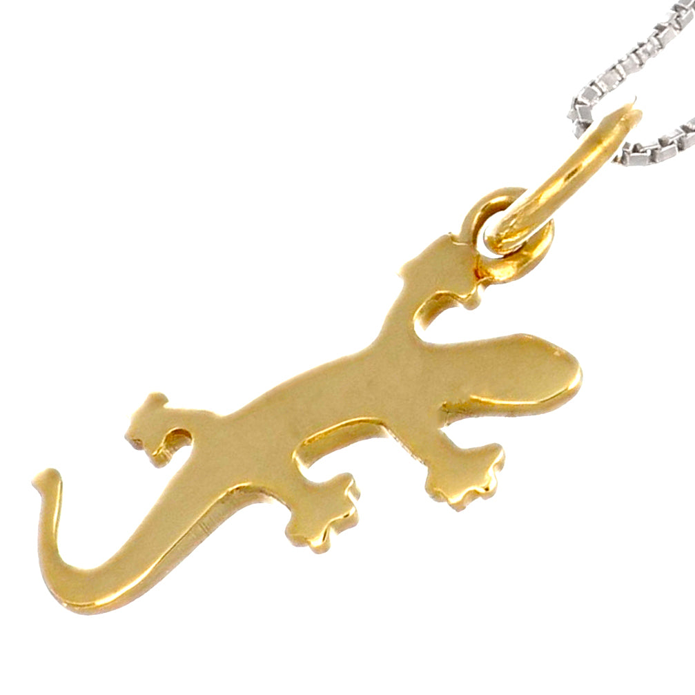 Collana con ciondolo - 18 carati Oro giallo, Oro bianco