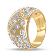 Anello - 18 carati Oro giallo - 2.70ct. tw. Diamante (Naturale)