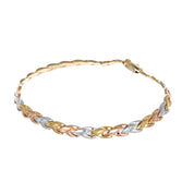 Bracciale in Oro giallo ,Oro Bianco ,Oro Rosa 18 carati