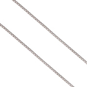 Collana con ciondolo - 18 carati Oro bianco - 0.78ct. tw. Acquamarina - Diamante