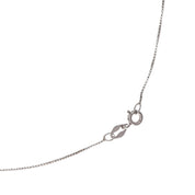 Collana con ciondolo - 18 carati Oro bianco, Oro giallo - 0.16ct. tw. Diamante (Naturale)