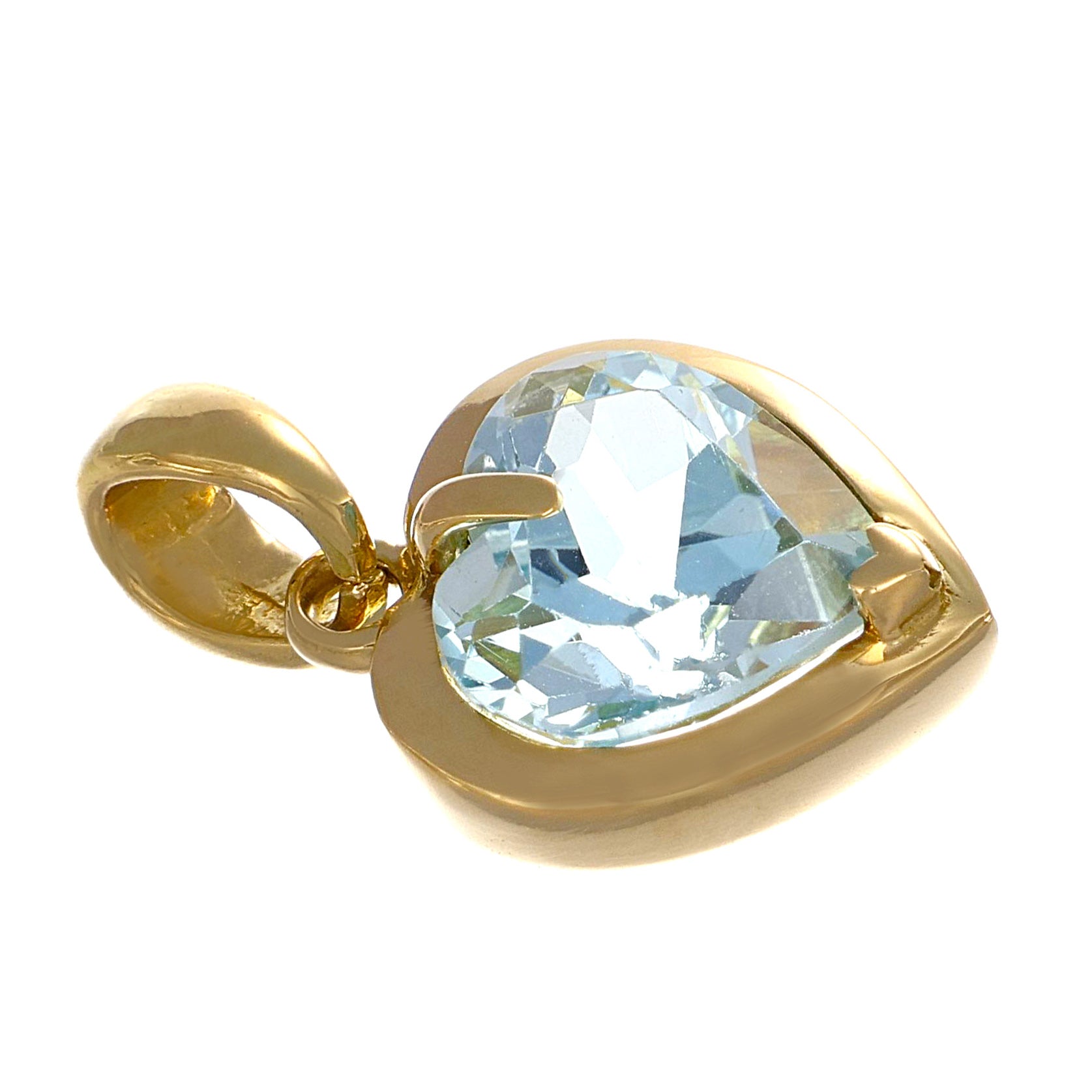 Ciondolo - 18 carati Oro giallo - 2.75ct. tw. Topazio