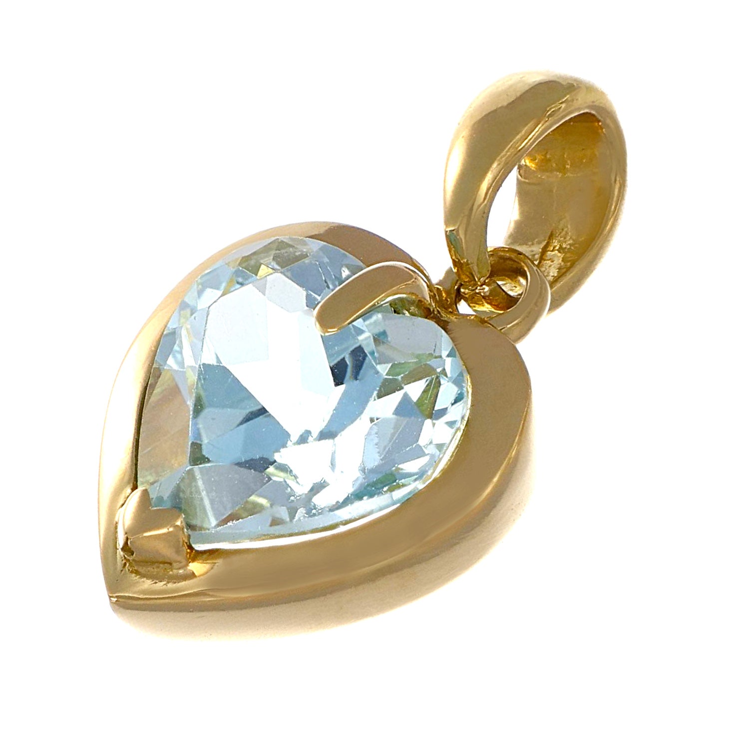 Ciondolo - 18 carati Oro giallo - 2.75ct. tw. Topazio