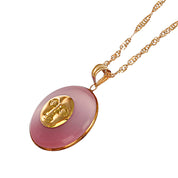 Collana con ciondolo - 18 carati Oro giallo