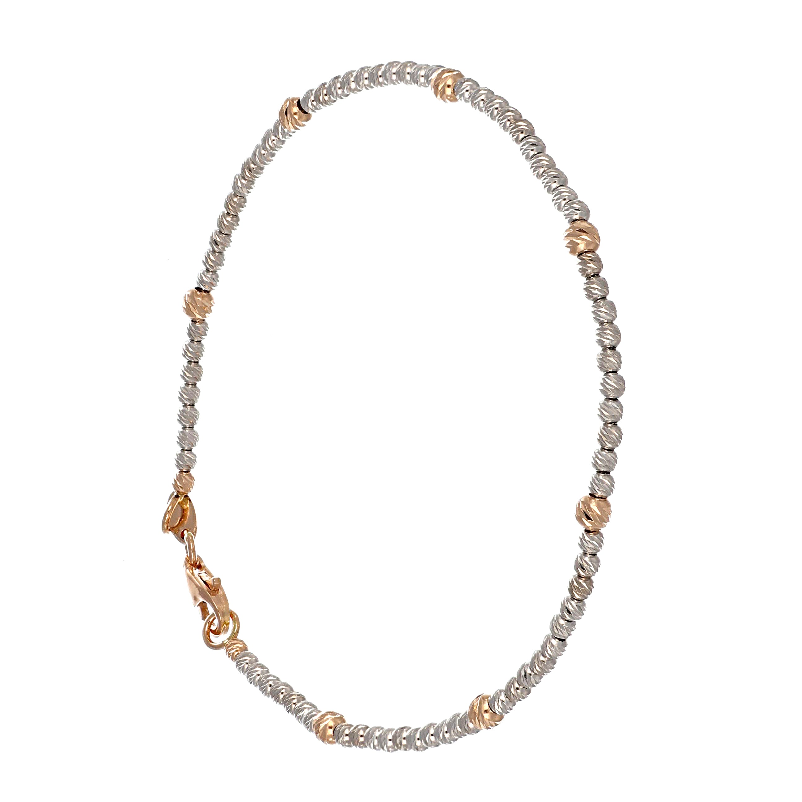Bracciale - 18 carati Oro bianco, Oro rosa