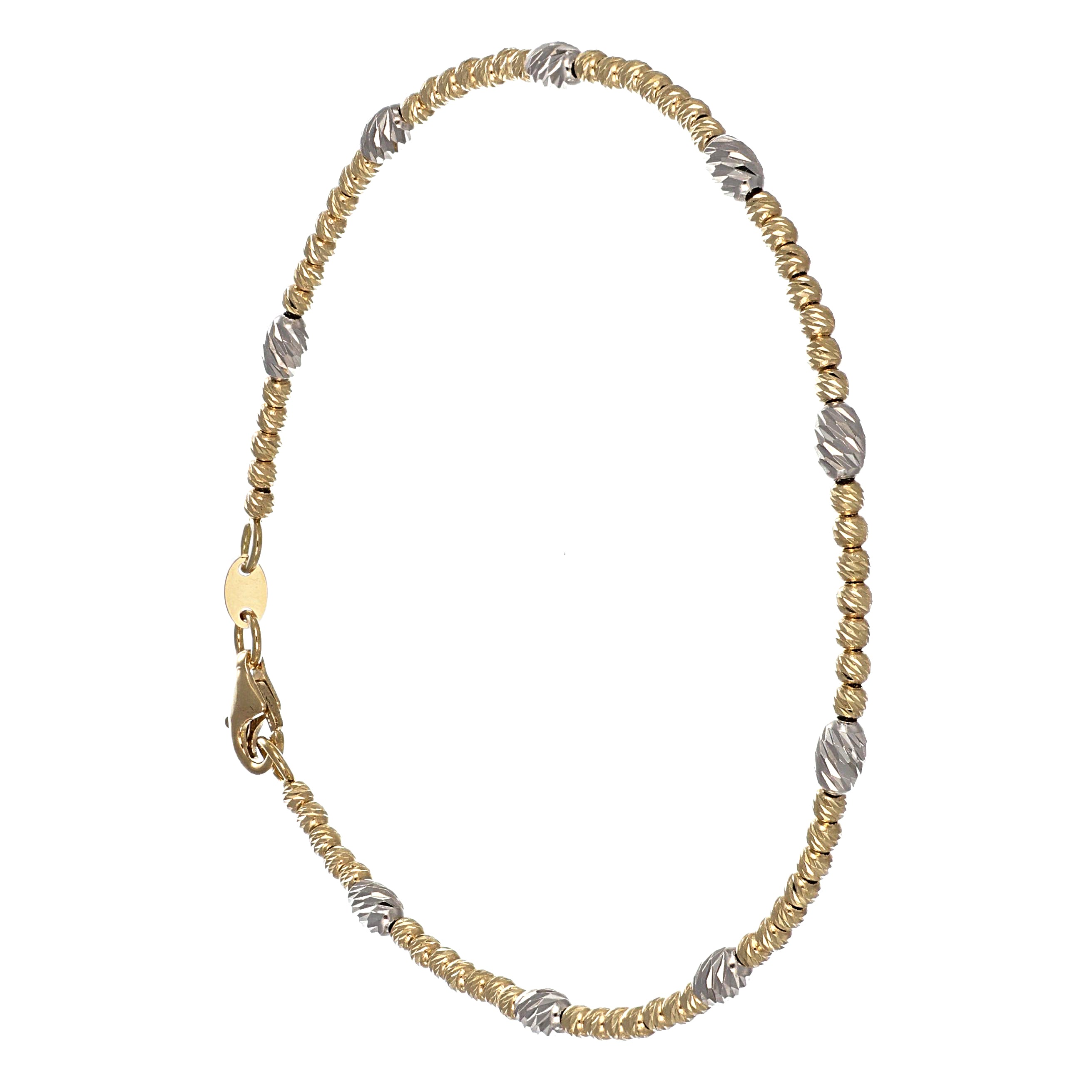 Bracciale - 18 carati Oro giallo, Oro Bianco