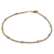 Bracciale - 18 carati Oro giallo, Oro Bianco