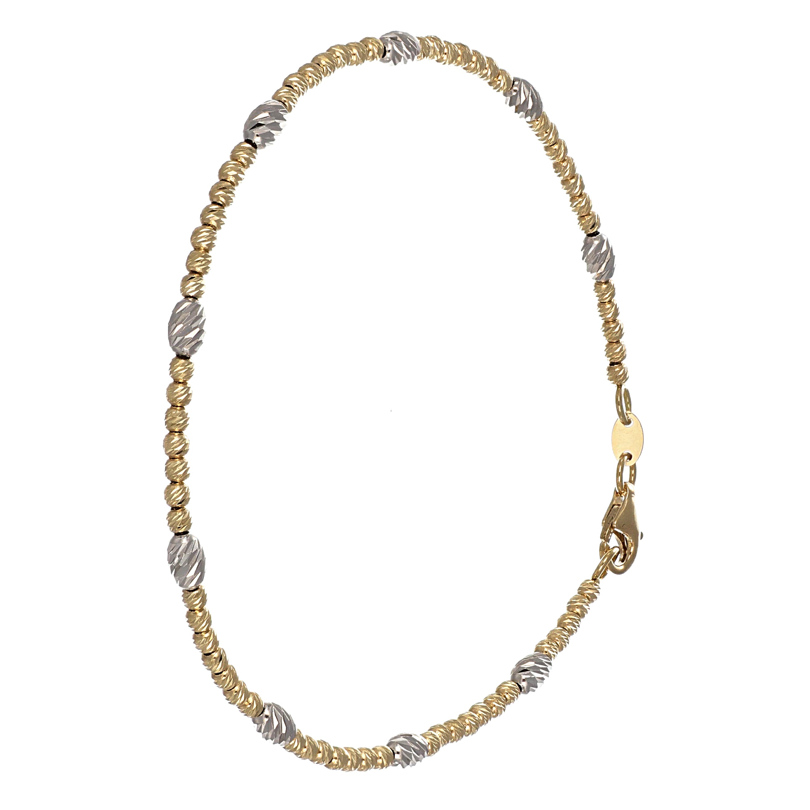 Bracciale - 18 carati Oro giallo, Oro Bianco