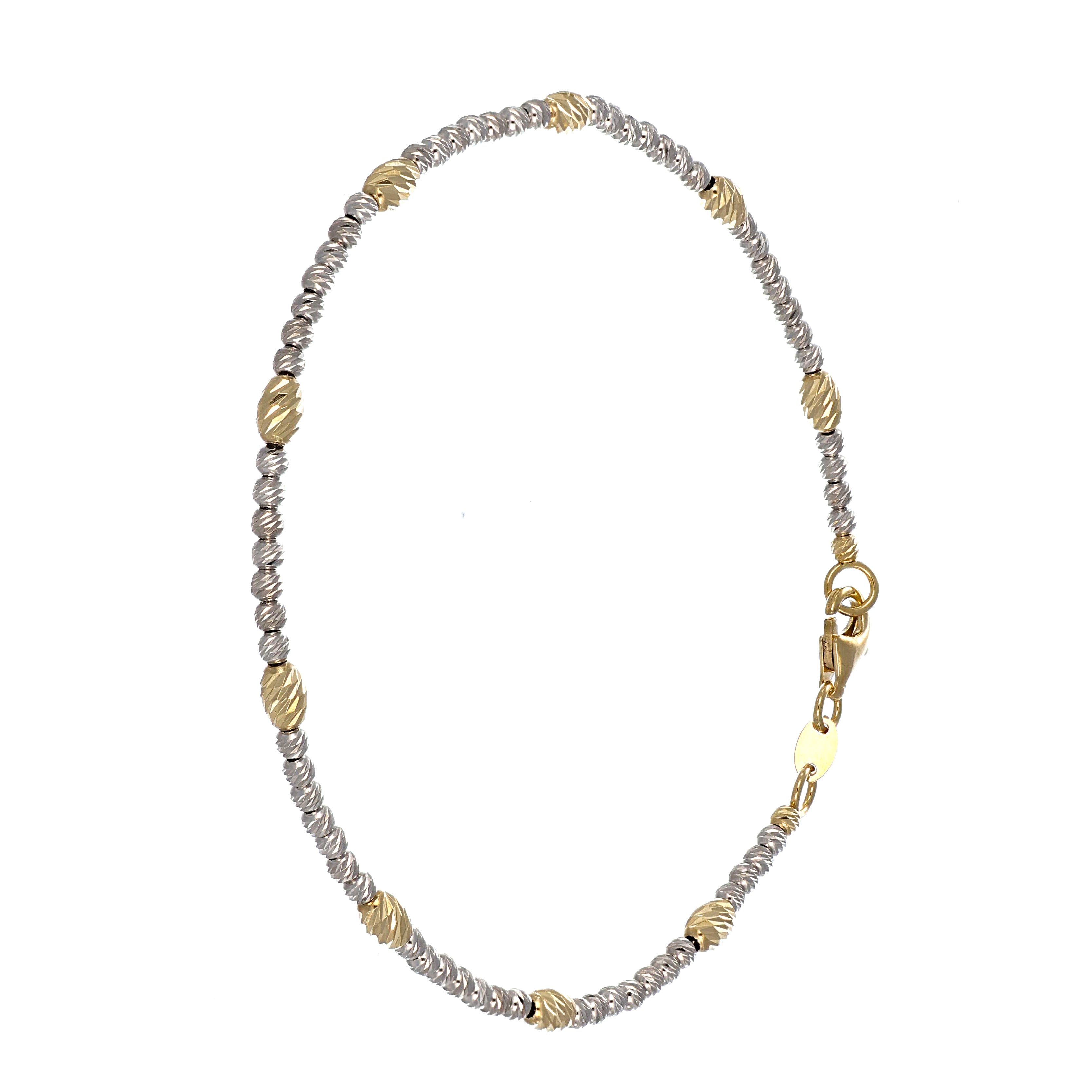 Bracciale in Oro Giallo , Oro Bianco 18 carati