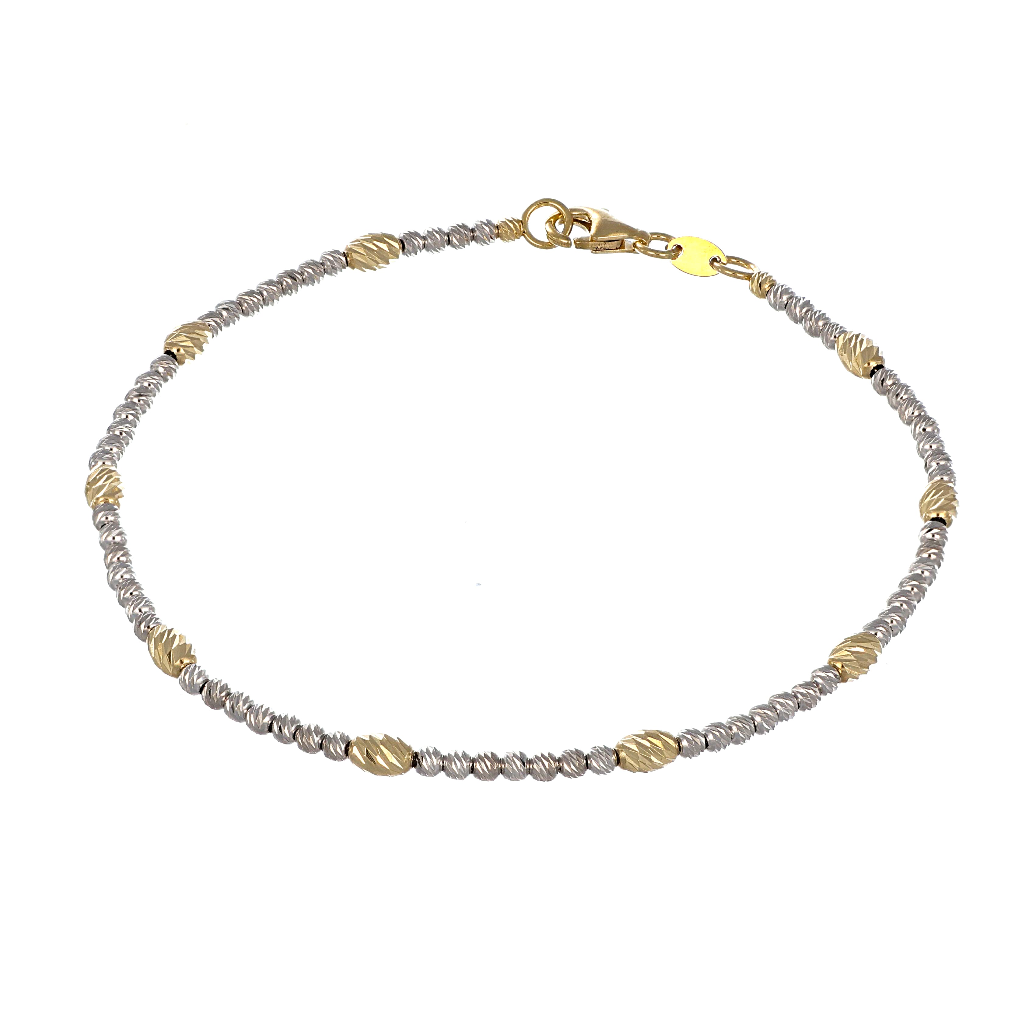 Bracciale in Oro Giallo , Oro Bianco 18 carati