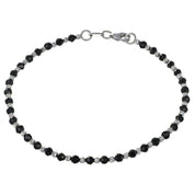 Bracciale - 18 carati Oro bianco Onice