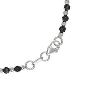 Bracciale - 18 carati Oro bianco Onice