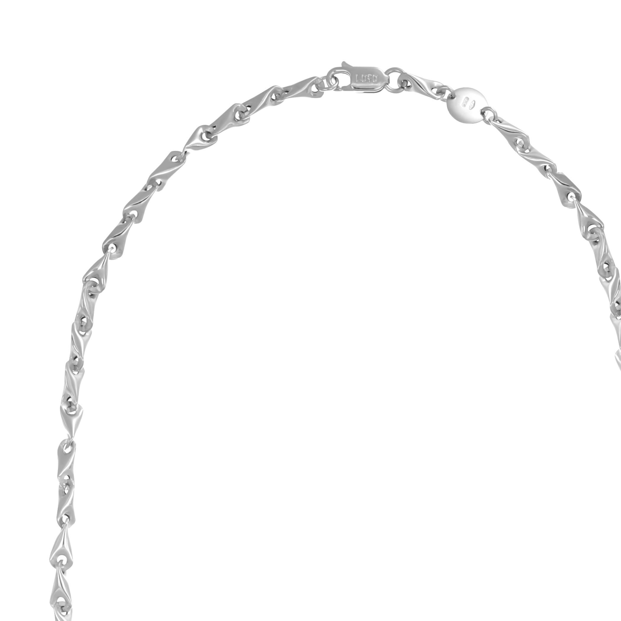 Collana in oro Bianco 18 carati