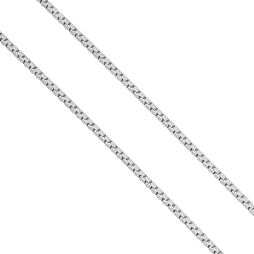 Collana con ciondolo - 18 carati Oro bianco - 0.32ct. tw. Acquamarina - Diamante