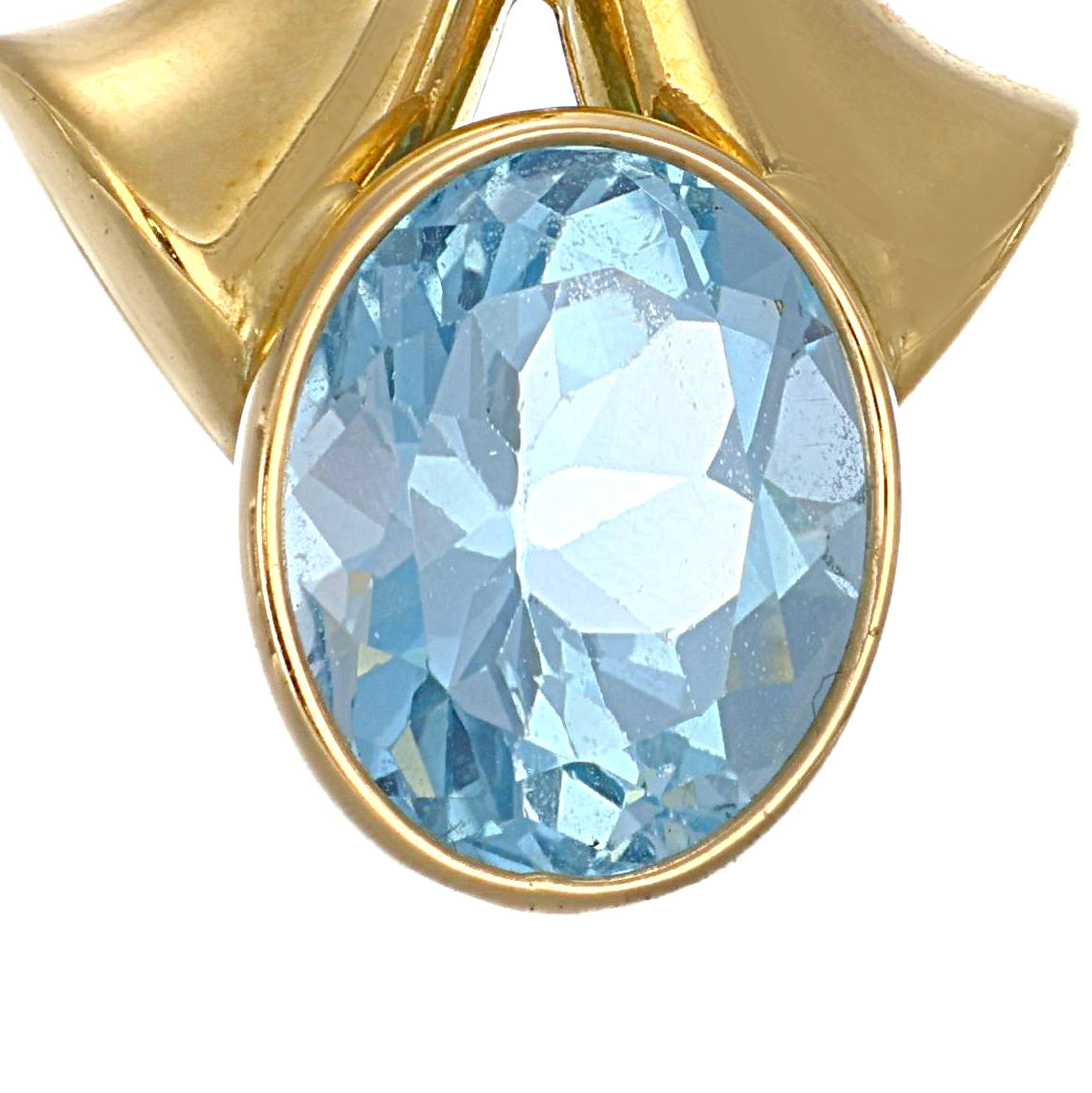 Ciondolo - 18 carati Oro giallo - 4.75ct. tw. Topazio