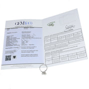 Anello - 18 carati Oro bianco Diamante (Naturale)