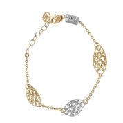 Bracciale - 18 carati Oro bianco, Oro giallo