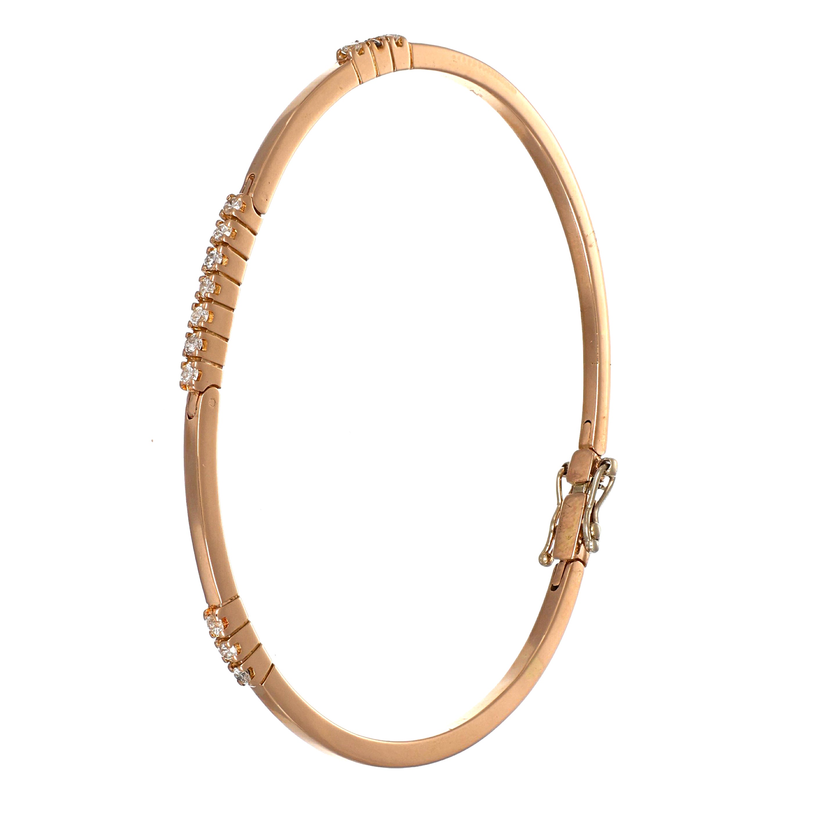 Bracciale - 18 carati Oro bianco, Oro giallo - 0.65ct. tw. Diamante (Naturale)