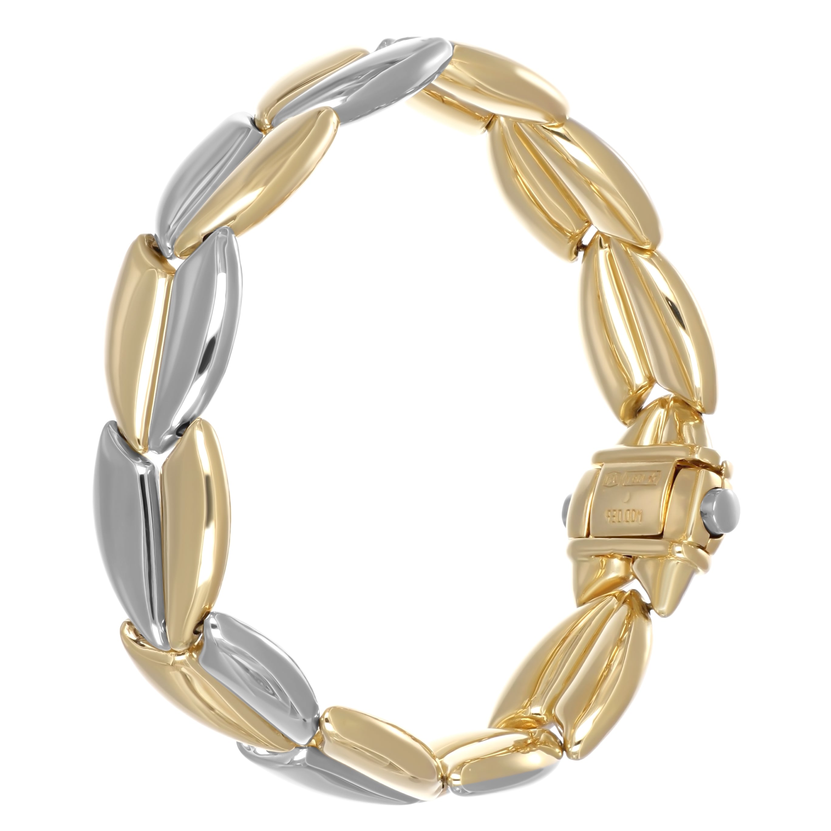 Bracciale - 18 carati Oro bianco, Oro giallo