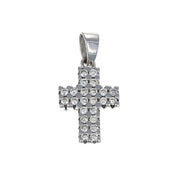 Ciondolo - 18 carati Oro bianco - 0.60ct. tw. Diamante (Naturale)