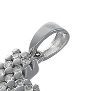 Ciondolo - 18 carati Oro bianco - 0.60ct. tw. Diamante (Naturale)