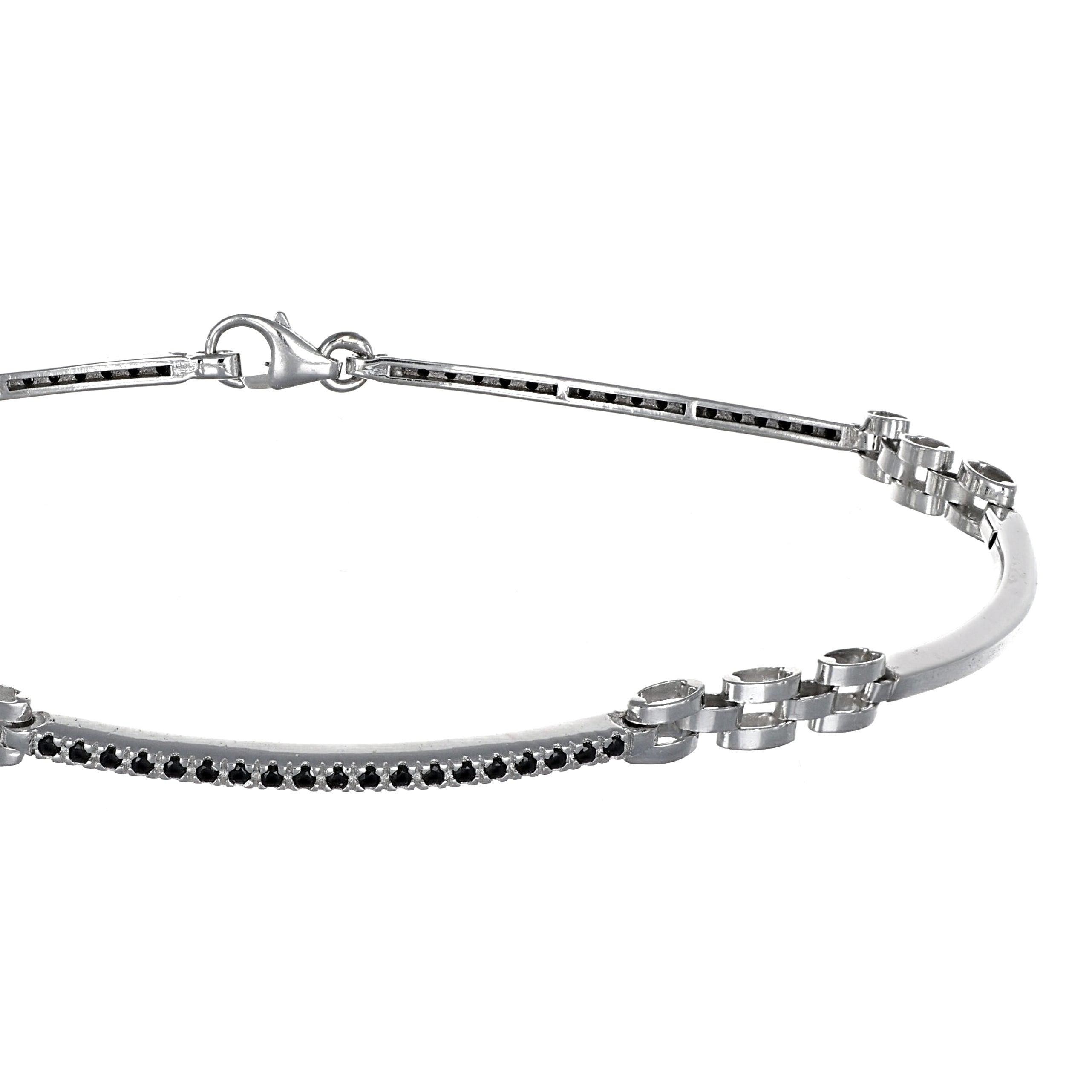 Bracciale - 18 carati Oro bianco - 0.38ct. tw. Spinello