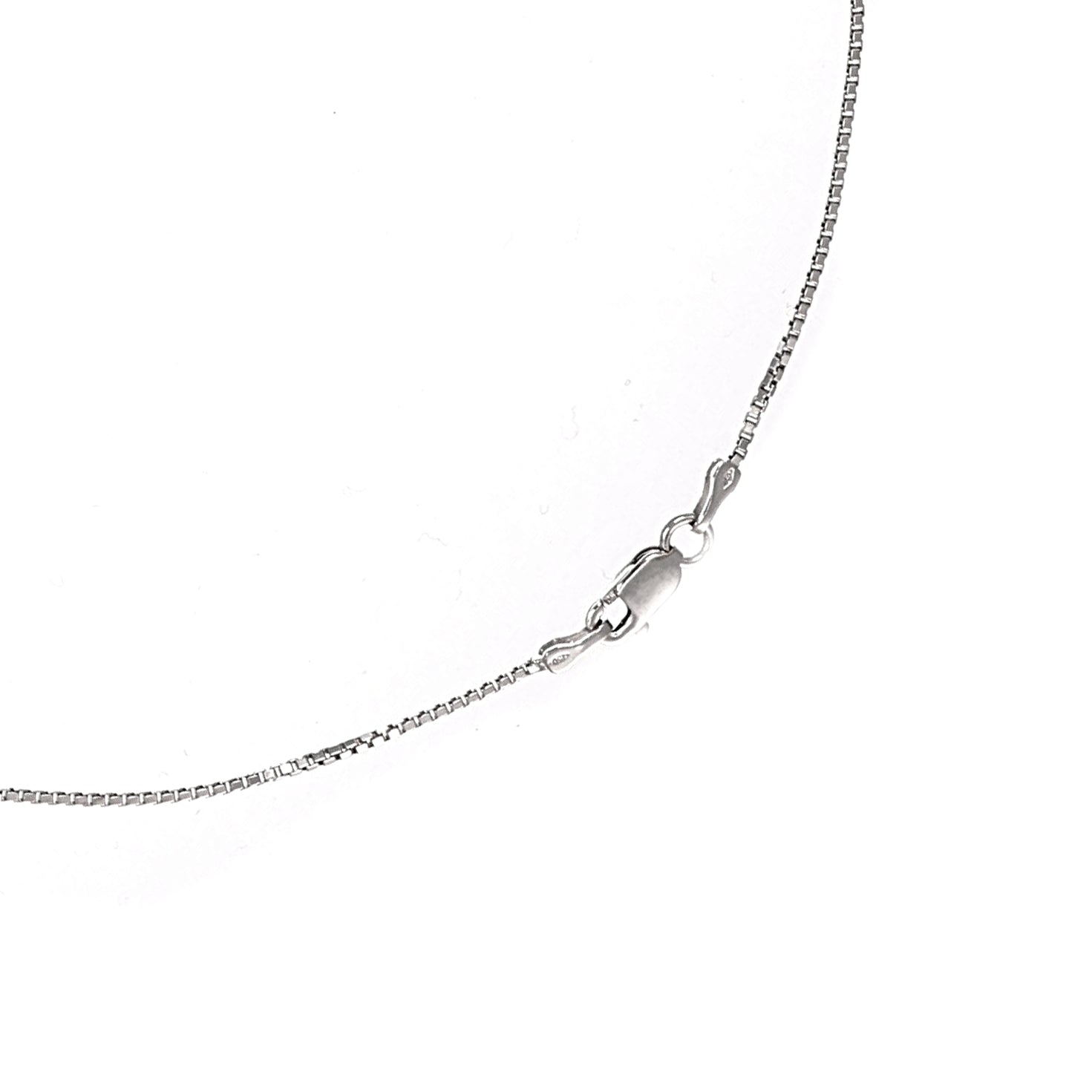 Collana con ciondolo - 18 carati Oro bianco - 0.66ct. tw. Diamante (Naturale)