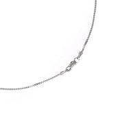 Collana con ciondolo - 18 carati Oro bianco - 0.66ct. tw. Diamante (Naturale)