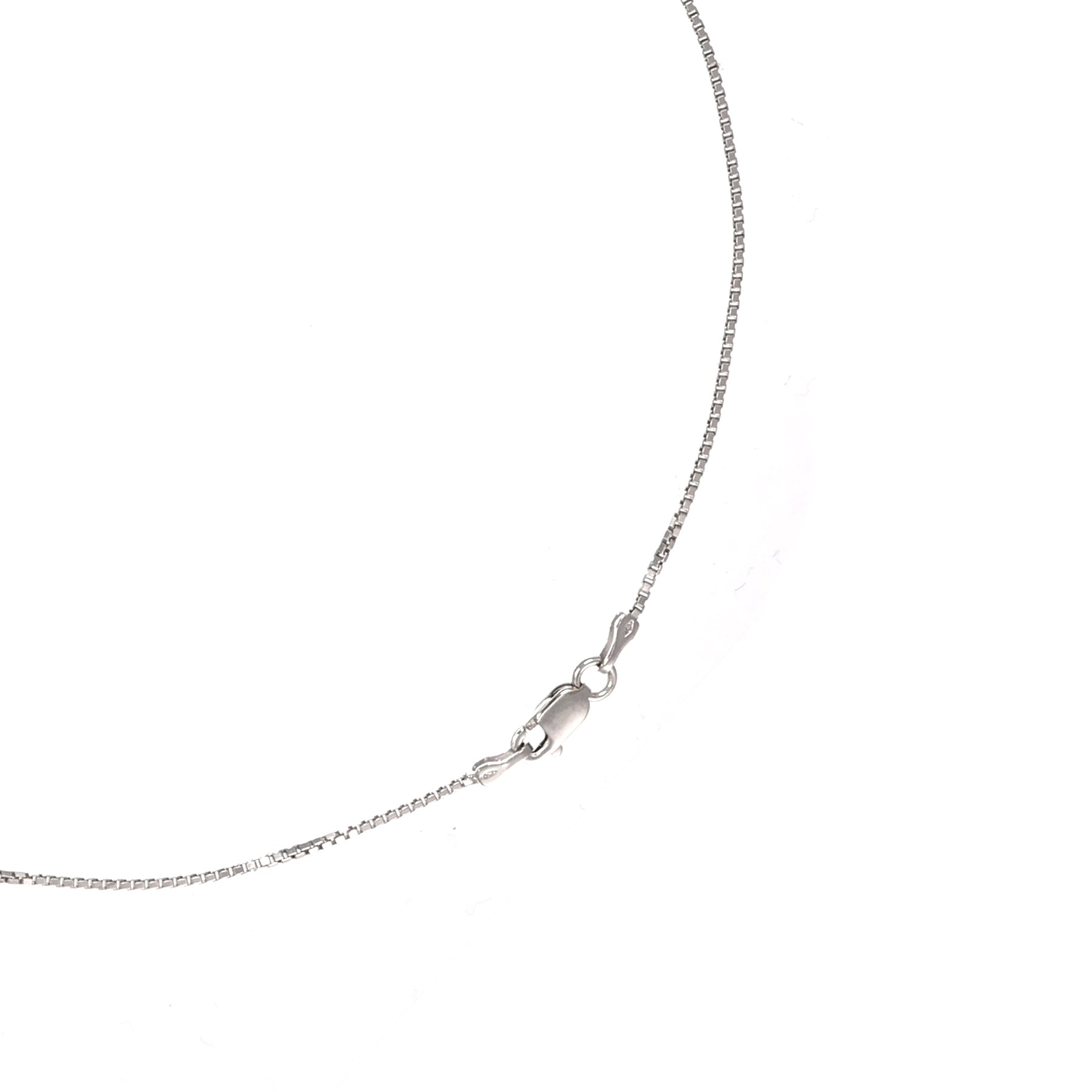 Collana con ciondolo - 18 carati Oro bianco - 0.66ct. tw. Diamante (Naturale)