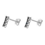 Orecchini - 18 carati Oro bianco - 0.32ct. tw. Diamante (Naturale)