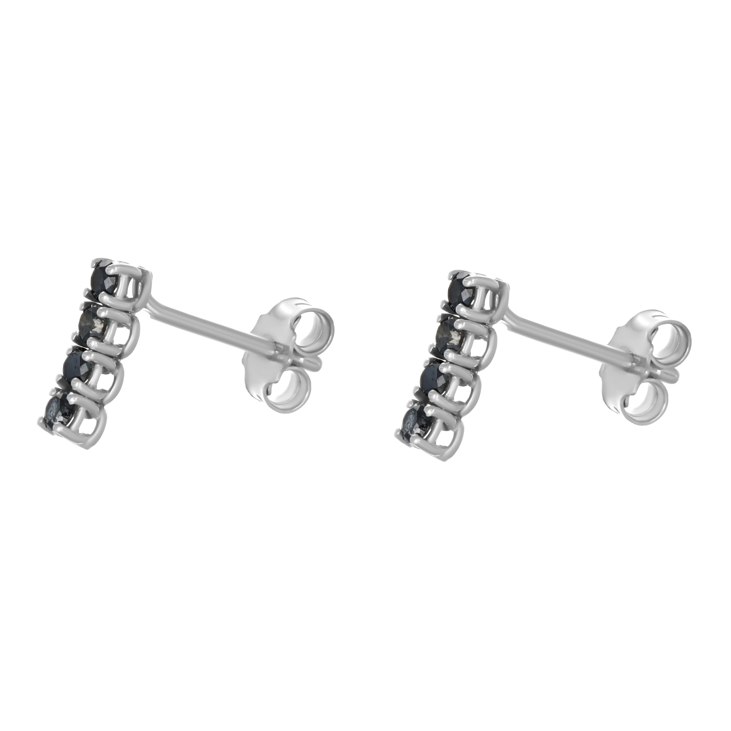 Orecchini - 18 carati Oro bianco - 0.32ct. tw. Diamante (Naturale)