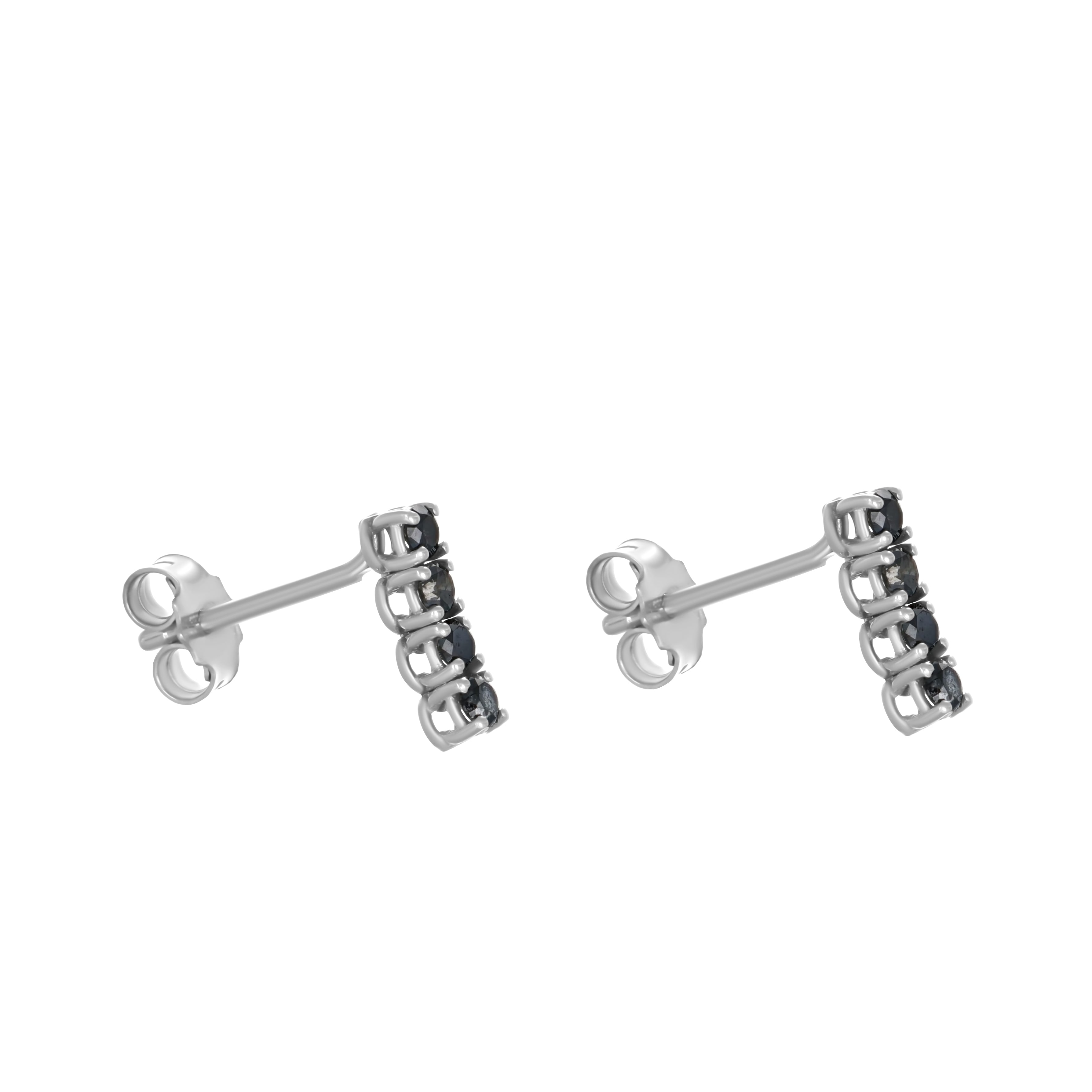 Orecchini - 18 carati Oro bianco - 0.32ct. tw. Diamante (Naturale)