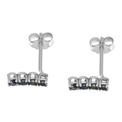 Orecchini - 18 carati Oro bianco - 0.32ct. tw. Diamante (Naturale)