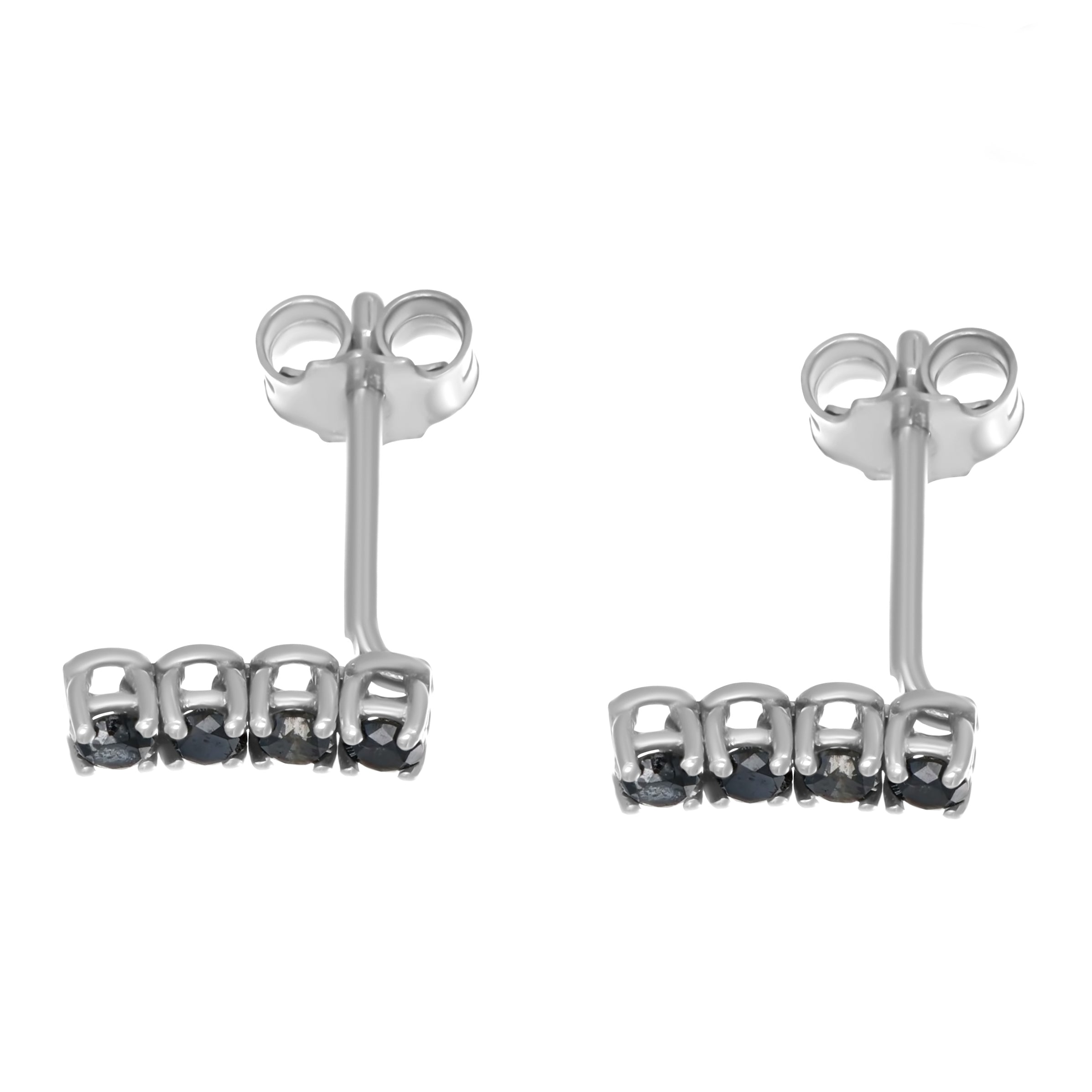 Orecchini - 18 carati Oro bianco - 0.32ct. tw. Diamante (Naturale)