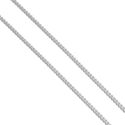 Collana con ciondolo - 18 carati Oro bianco - 6.74ct. tw. Acquamarina - Diamante