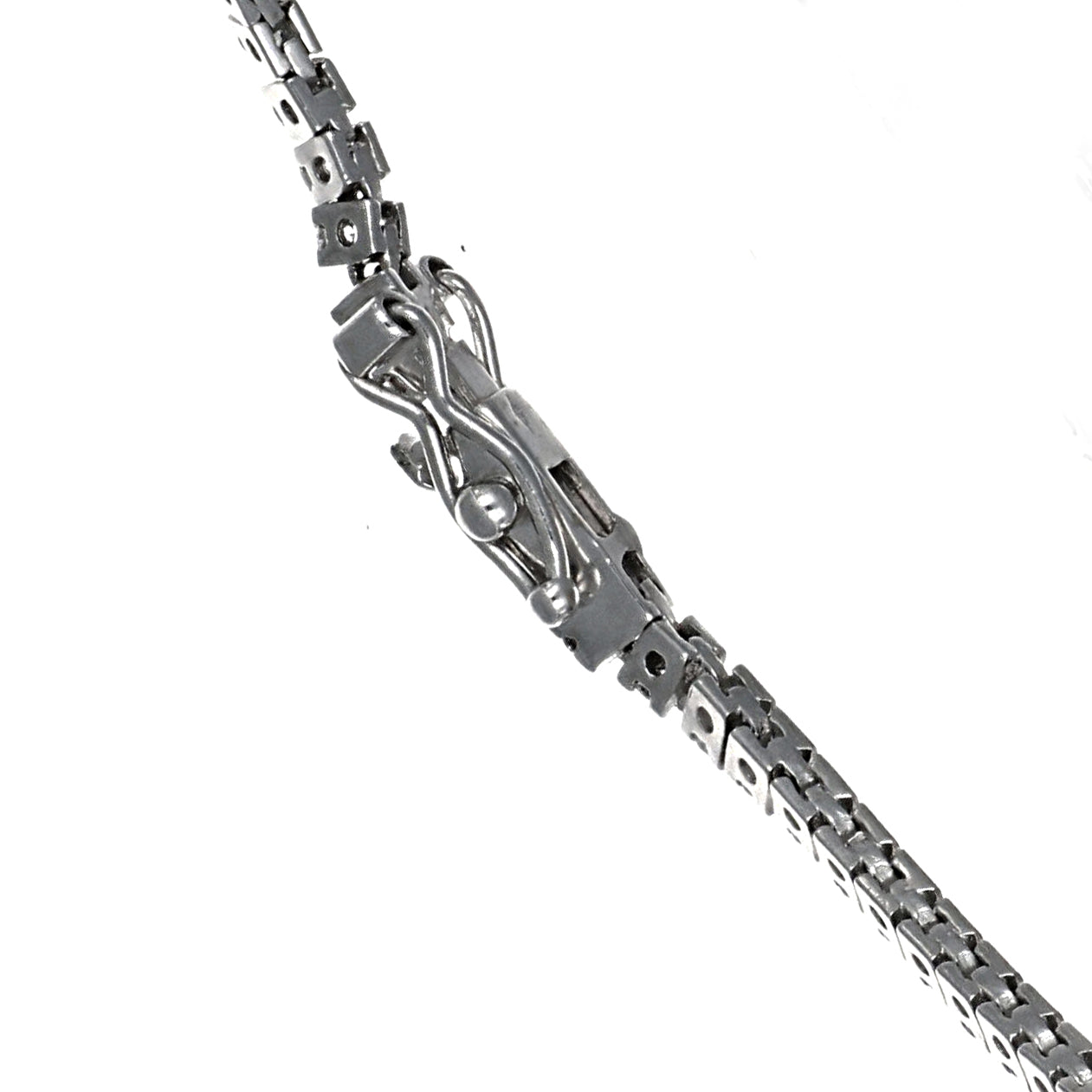 Bracciale - 18 carati Oro bianco - 1.84ct. tw. Diamante (Naturale)