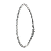 Bracciale - 18 carati Oro bianco - 1.84ct. tw. Diamante (Naturale)
