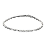 Bracciale - 18 carati Oro bianco - 1.84ct. tw. Diamante (Naturale)