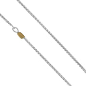 Collana con ciondolo - 18 carati Oro bianco, Oro giallo - 0.27ct. tw. Diamante (Naturale)