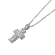 Collana con ciondolo - 18 carati Oro bianco, Oro giallo - 0.27ct. tw. Diamante (Naturale)