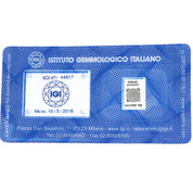 1 pcs Diamante (Naturale) - 0.70 ct - Rotondo - H - SI1 - Istituto Gemmologico Italiano (IGI)