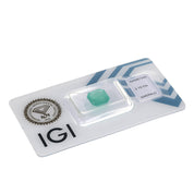 1 pcs Verde Smeraldo - 3.19 ct - Istituto Gemmologico Italiano (IGI)