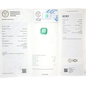 1 pcs Verde Smeraldo - 3.19 ct - Istituto Gemmologico Italiano (IGI)