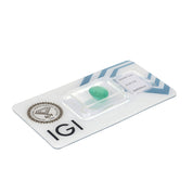 1 pcs Verde Smeraldo - 3.54 ct - Istituto Gemmologico Italiano (IGI)