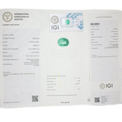 1 pcs Verde Smeraldo - 3.54 ct - Istituto Gemmologico Italiano (IGI)