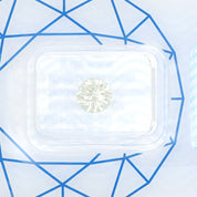 1 pcs Diamante (Naturale) - 1.24 ct - Rotondo - VS2 - Istituto Gemmologico Italiano (IGI)